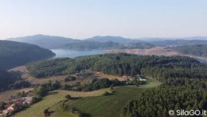SilaGO - Altopiano della Sila Piccola in Calabria visto dall'alto